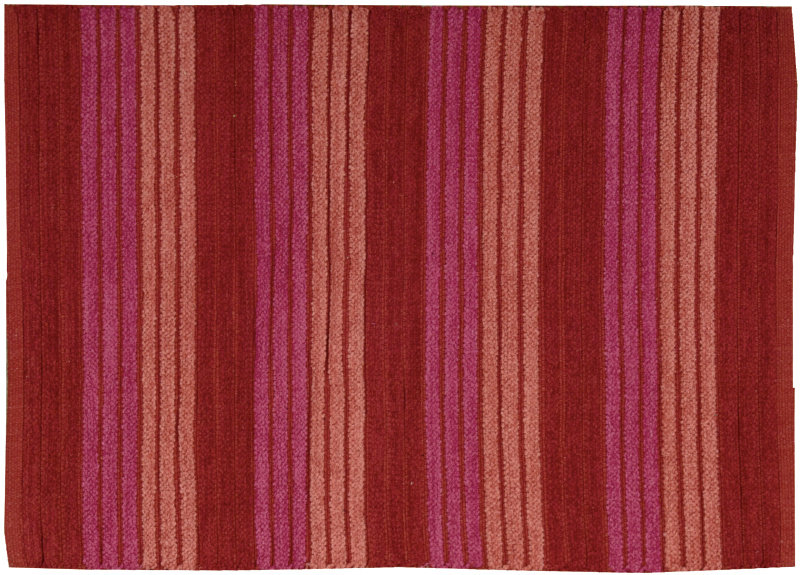 Tapis de porte d'extérieur en chenille sahrad sahrad, H 20 po x l 33 po x P 0,4 po, Rouge