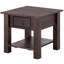 Embry Solid Wood End Table-38602004-38602005