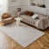 Carmel Modern Geometric Cream/Gold Area Rug