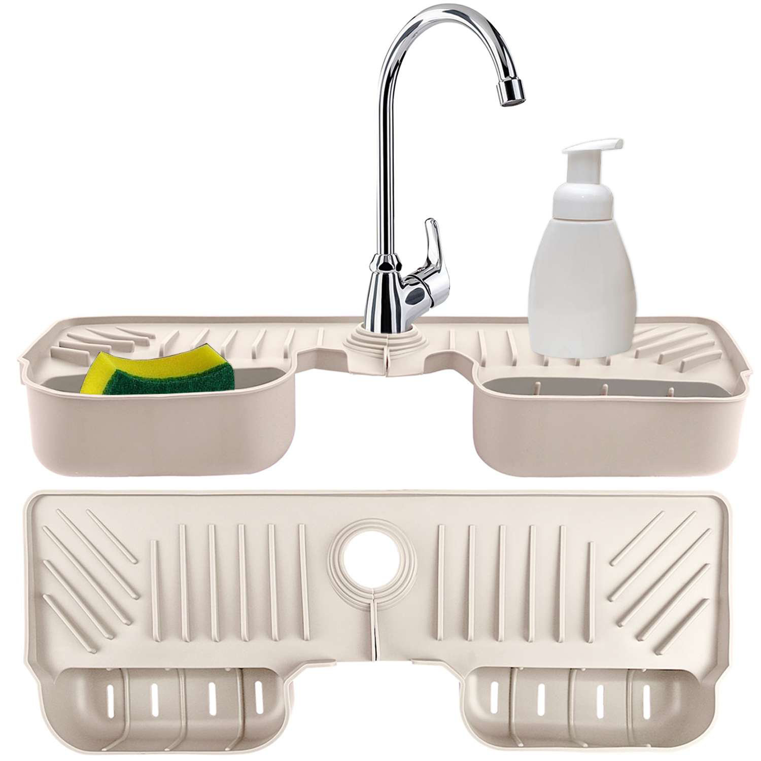 Gustave Kitchen Silicone Faucet Sink Splash Guard Faucet Handle Drip