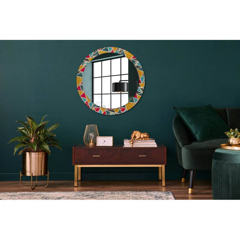 Huldar Glass Flat Wall Mirror