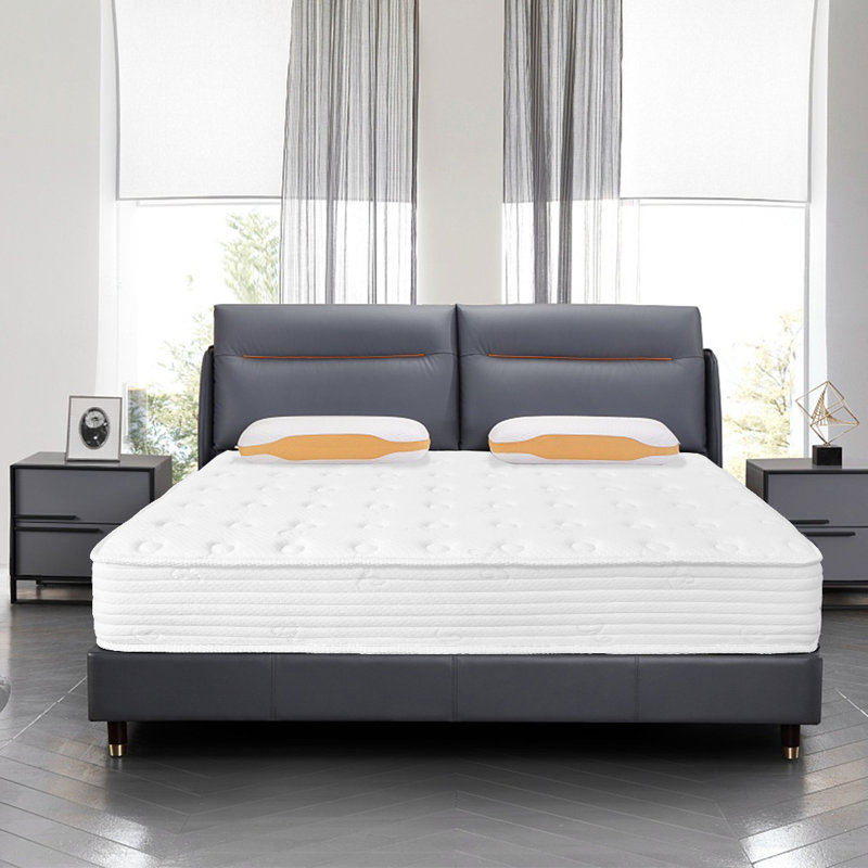 Mattresses LUNO FASHION LIMITED Pocket Sprung Memory Foam Mattress Bed Orthopaedic, Small Double (4')
