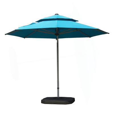 Round Cantilever Umbrella with Center Pole