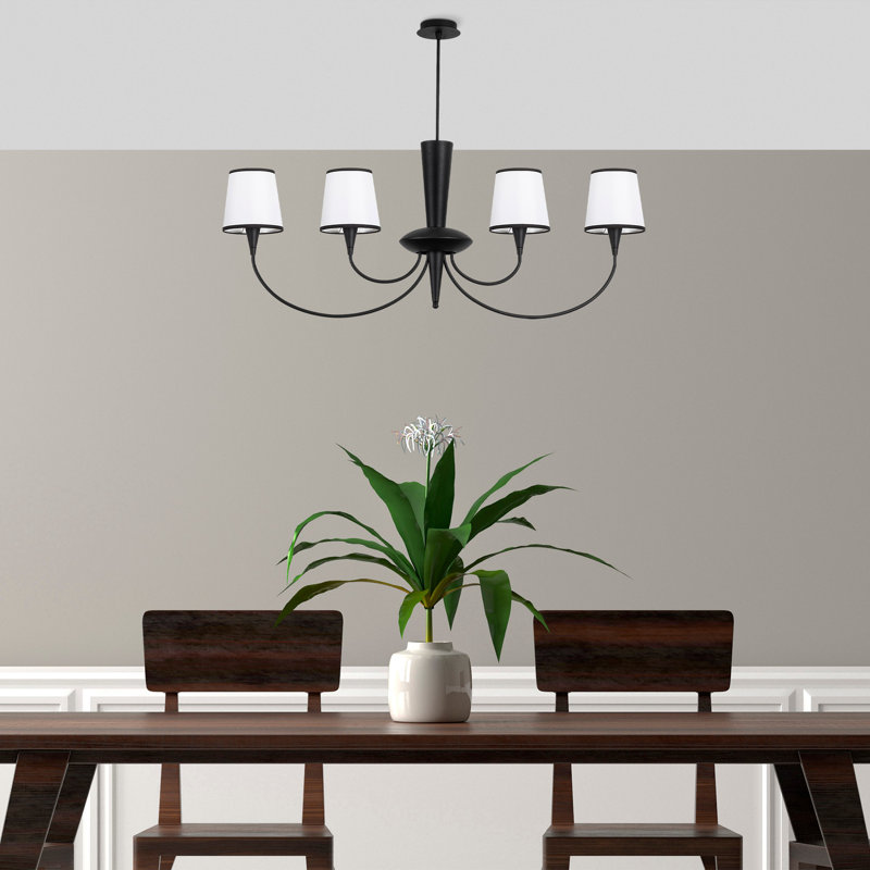 Feledy 4 - Light Waggon Wheel Chandelier