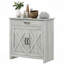 Buffet de buffet, armoire de bar avec porte de grange avec tiroir et tablette réglable, armoire de cuisine pour le salon, vestibule-62897131