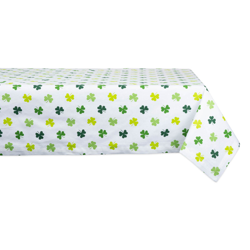 Poche Shamrock Shake Printed Tablecloth