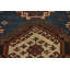 Tapis teinture végétale antique pré-1900 3 x 6