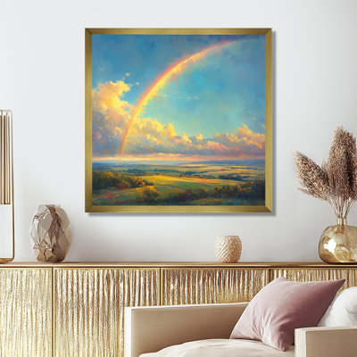 Aulea Rainbow After The Rain II - art mural arc-en-ciel