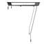 Tablette de rangement au-dessus de la laveuse arrière pour organiser et ranger les fournitures de salle de lavage, noir mat-98536099