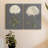 " Dramatic Ivory Mums I " 2 Piece Art Color Photography Print-1884107339