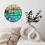 Horloge murale en bois 10 po, mouvement silencieux, à piles (piles AA non incluses), décor artistique, parfait pour les décorations
