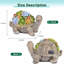 Figurine de tortue solaire pour l'extérieur