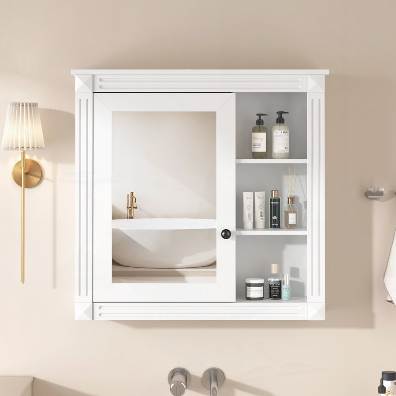 Armoire à pharmacie murale avec miroir