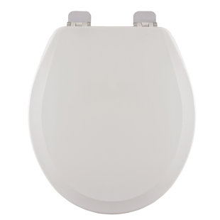 Siège de toilette rond en bois