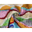 Coussin en velours Wave