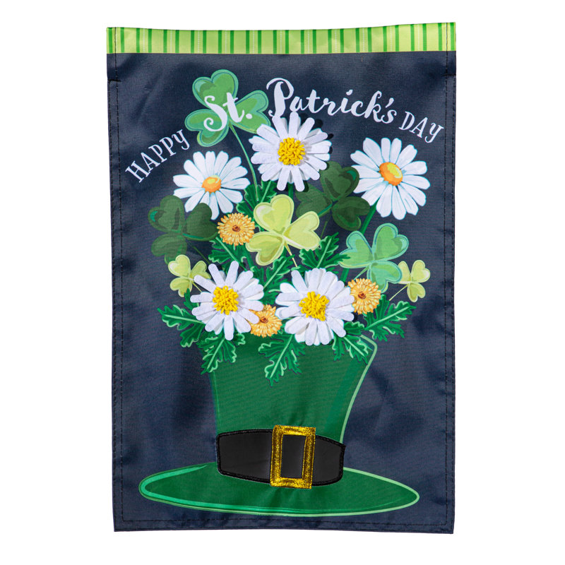Drapeau de jardin Happy Hat