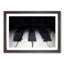 Keys of the Piano in Abstract - Picture Frame Graphic Art Print-55767474-55767475