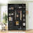 American Style 4-in-1 Hall Tree with Padded Bench, 4 Hooks, and Adjustable Storage Shelves-129025633
