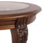 Kalson Glass Top End Table