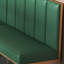 Banc rembourré en similicuir Simple Leisure Cafe-100559474