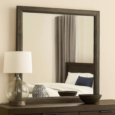 Piazza Flat Wall Mirror