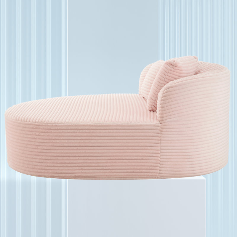 Causeuse-lit 51,6 po, Rose