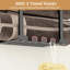 Bathroom wall-mounted towel rack