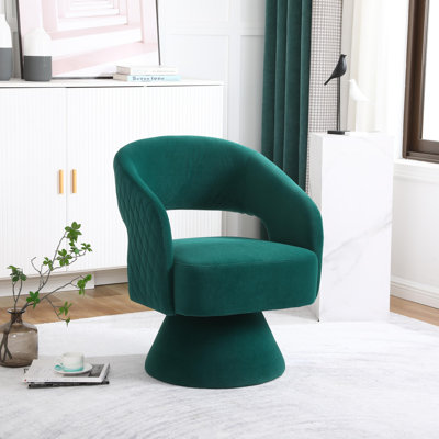 Fauteuil d'appoint pivotant, fauteuil, fauteuil simple pour le salon