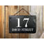 Plaque d'adresse murale pour maison sur 2 lignes-31943024-23371252