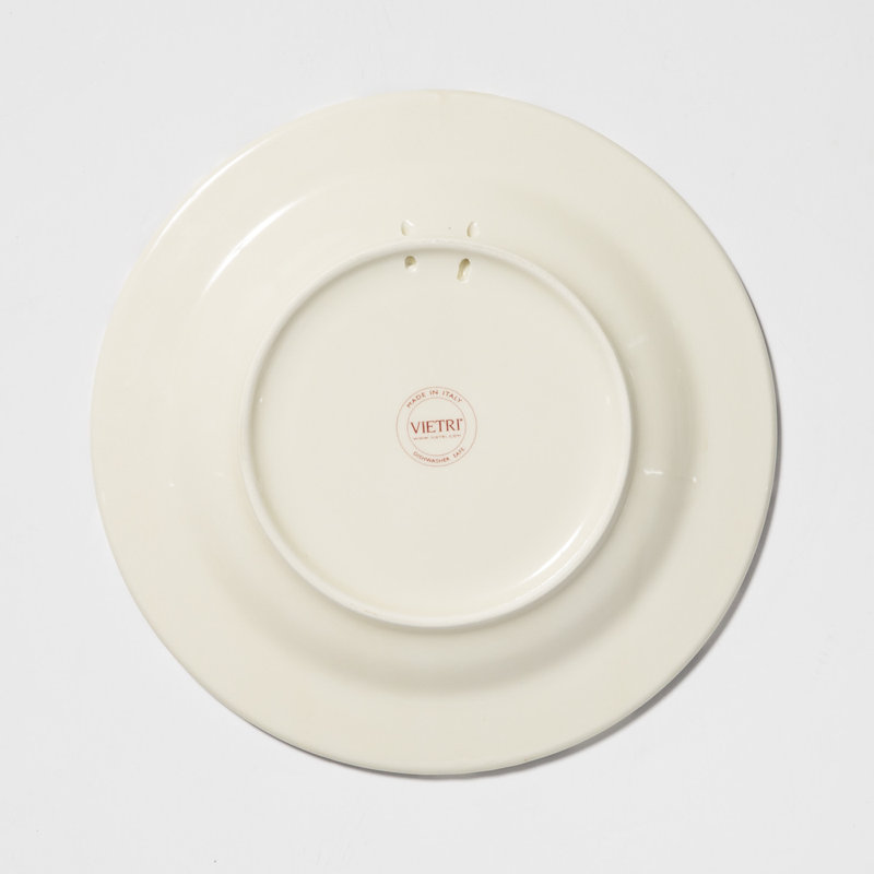 Wildlife Handmade Earthenware Salad/Dessert Plate