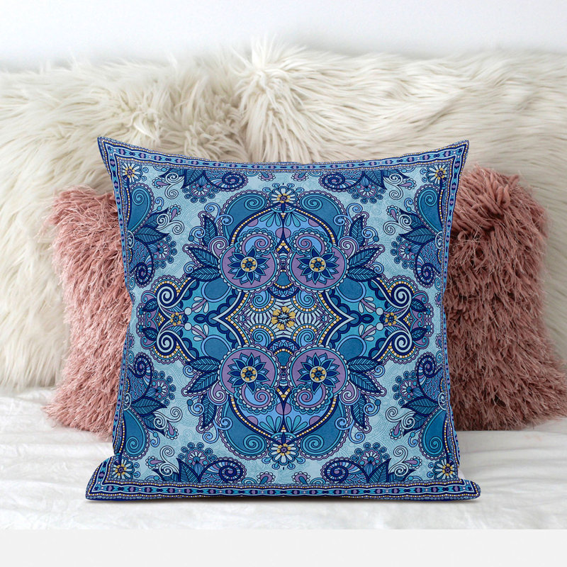 Reversible Throw Pillow, 16" x 16" 