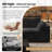 Boneless V-Shaped Modular Corner Sectional 5-Piece Plush Corduroy Sofa,118"W Cloud Couch,No Assembly Required Boneless Couch-814862022