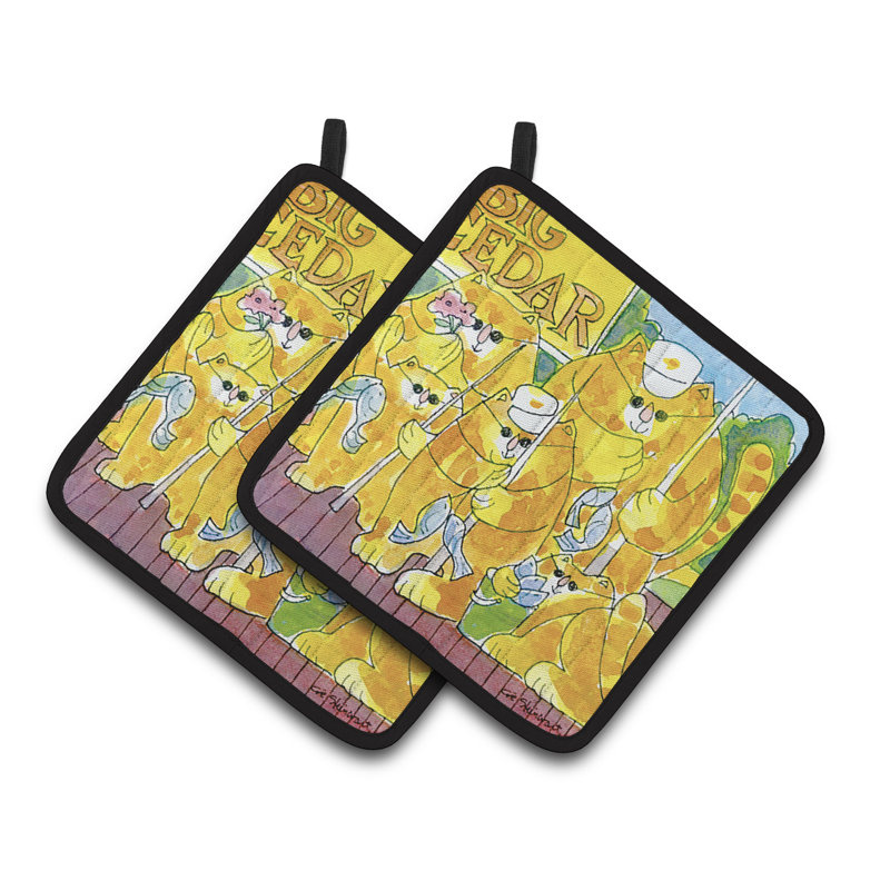Caroline's Treasures Polyester Potholder Set