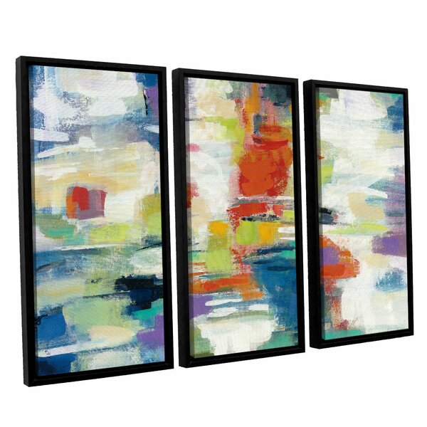 Wrought Studio Framed Modern & Contemporary On Canvas 3 Pieces Print ...