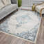 Tapis rétro Hailey Bluebonnet-893661036