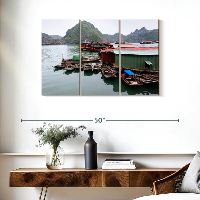 Mehar Roatan Floating Village, 24" H x 38" W