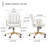 Adena, Velvet Swivel Desk Chair-52344514
