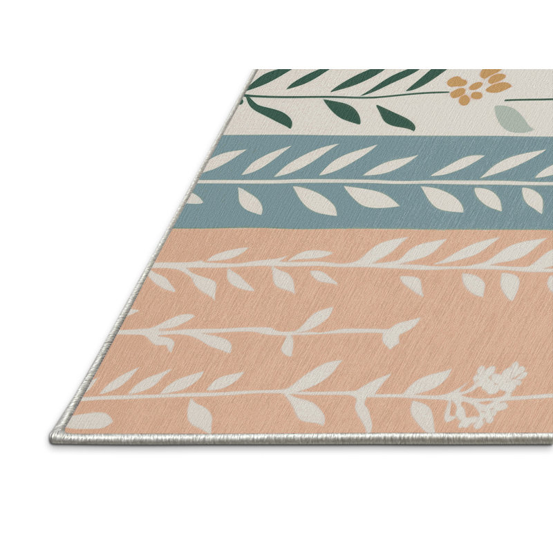 Tapis Leaflet Layers, Carré 7 pi