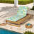 Adjustable Patio Chaise Lounges, Teak Acacia Wood, Modern Poolside