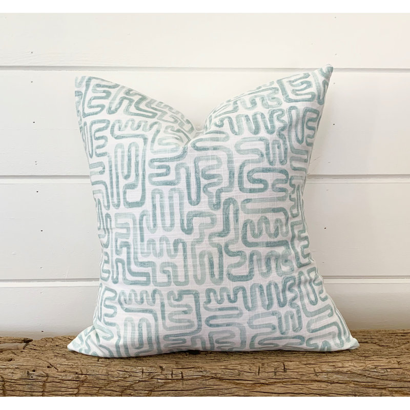 Housse de coussin 100% coton, 15,5 po x 15,5 po