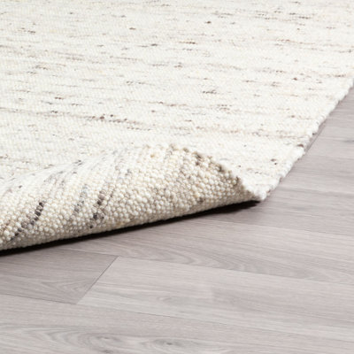 Eastville Solid Colour Hand Woven Flatweave Area Rug
