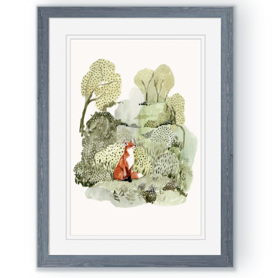 " Fox Glen I " by Paul Cezanne Acrylic Painting