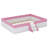 Upholstered Daybed Frame With Fence And Stairs-779691650