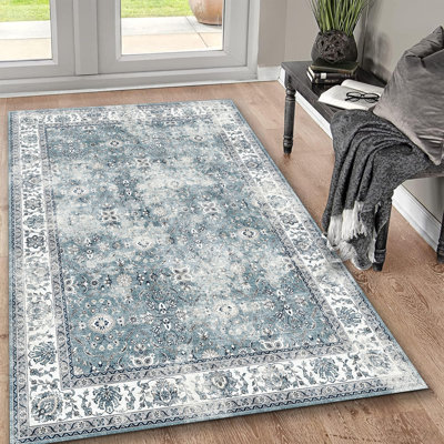 Concise Textured Area Rug