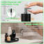 L'ensemble d'accessoires de salle de bain comprend un plateau porte-brosse à dents pour distributeur de savon / lotion-480058381