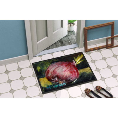 Straughn Onion One-Yun Vegetable Non-Slip Indoor Door Mat