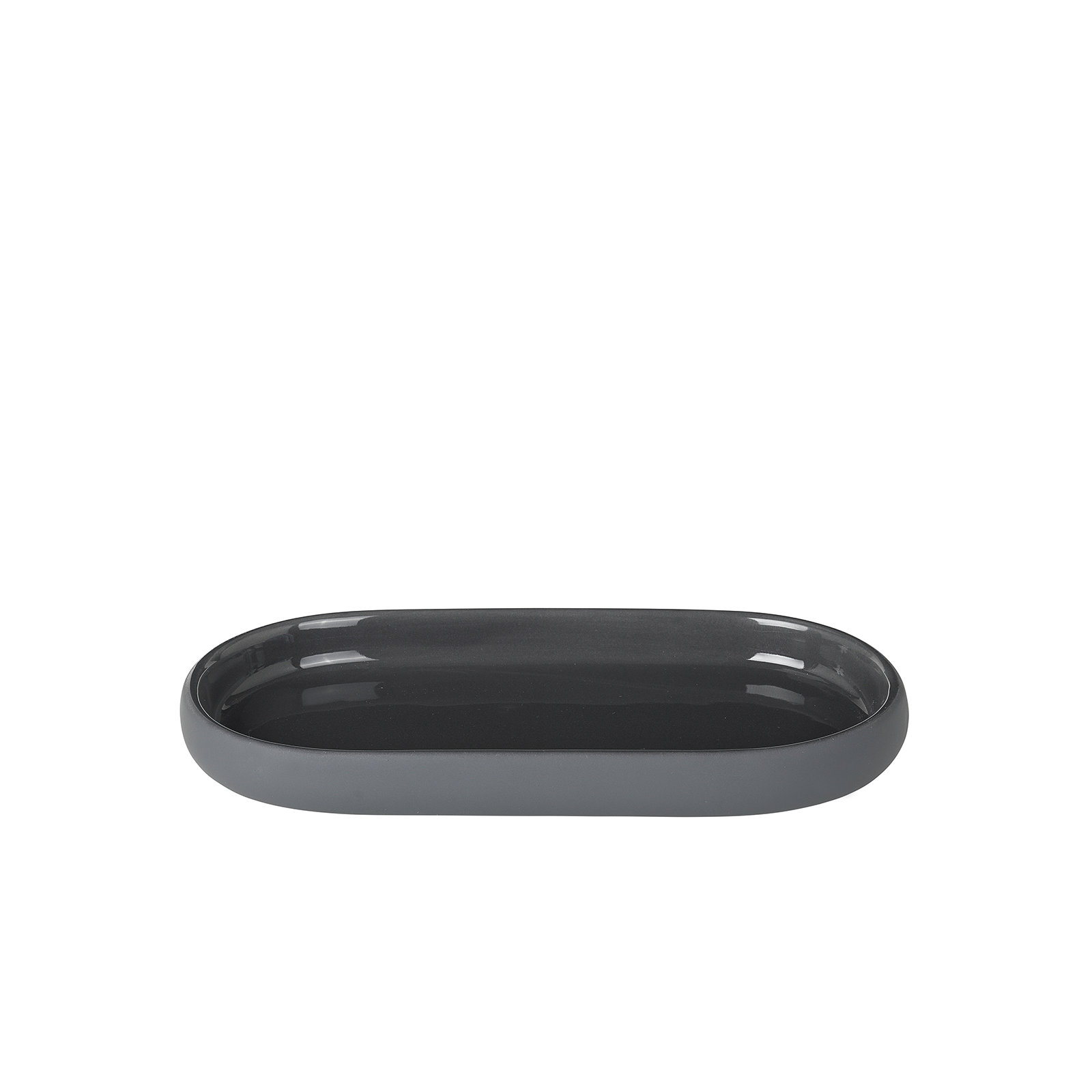 SONO Bathroom Accessory Tray, Magnet Charcoal