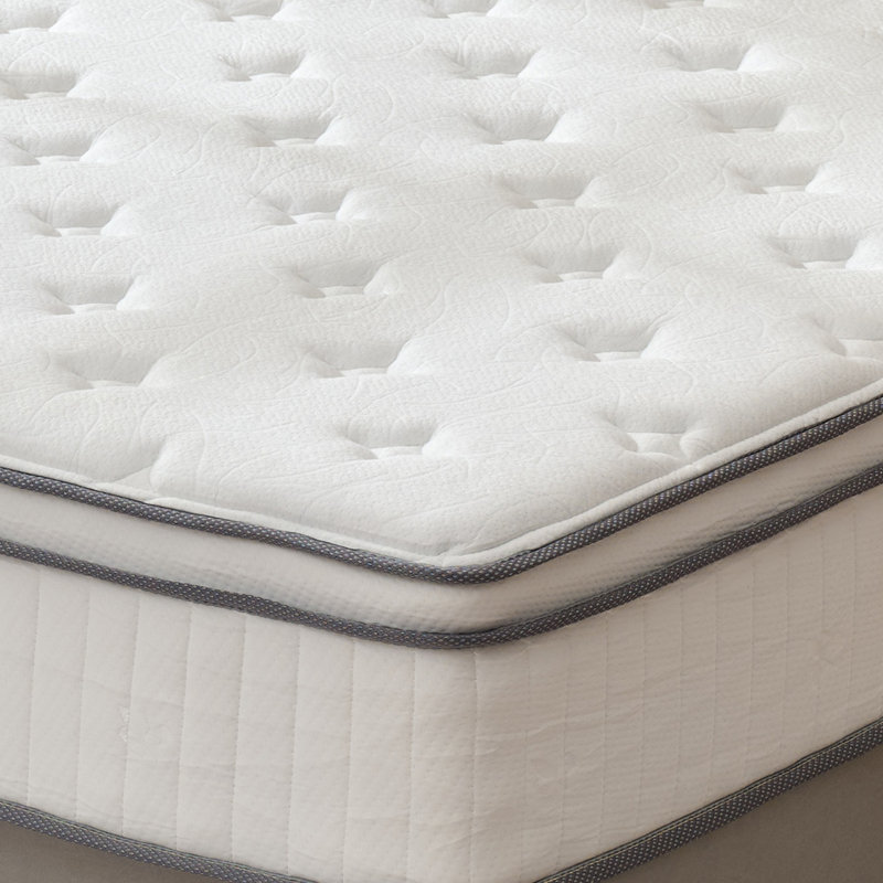 Hutchison Hybrid Mattress, Memory Foam Hybrid Springs Mattresses, Medium Firmness Mattress in A Box, Twin, 12"