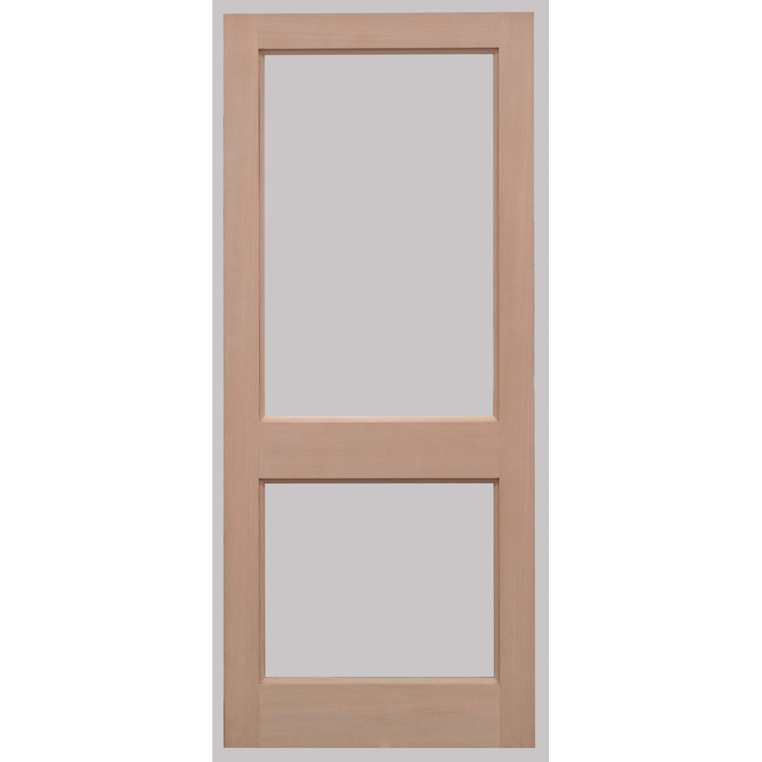 2XGG Unglazed Hardwood External Door