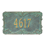 Signature Series 1-Line Wall Address Plaque